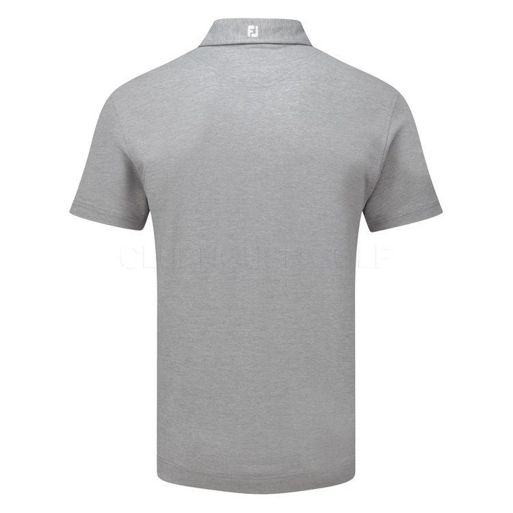 FootJoy Stretch Pique Solid Golf Polo Shirt 3 FootJoy Stretch Pique Solid Golf Polo Shirt - Image 3