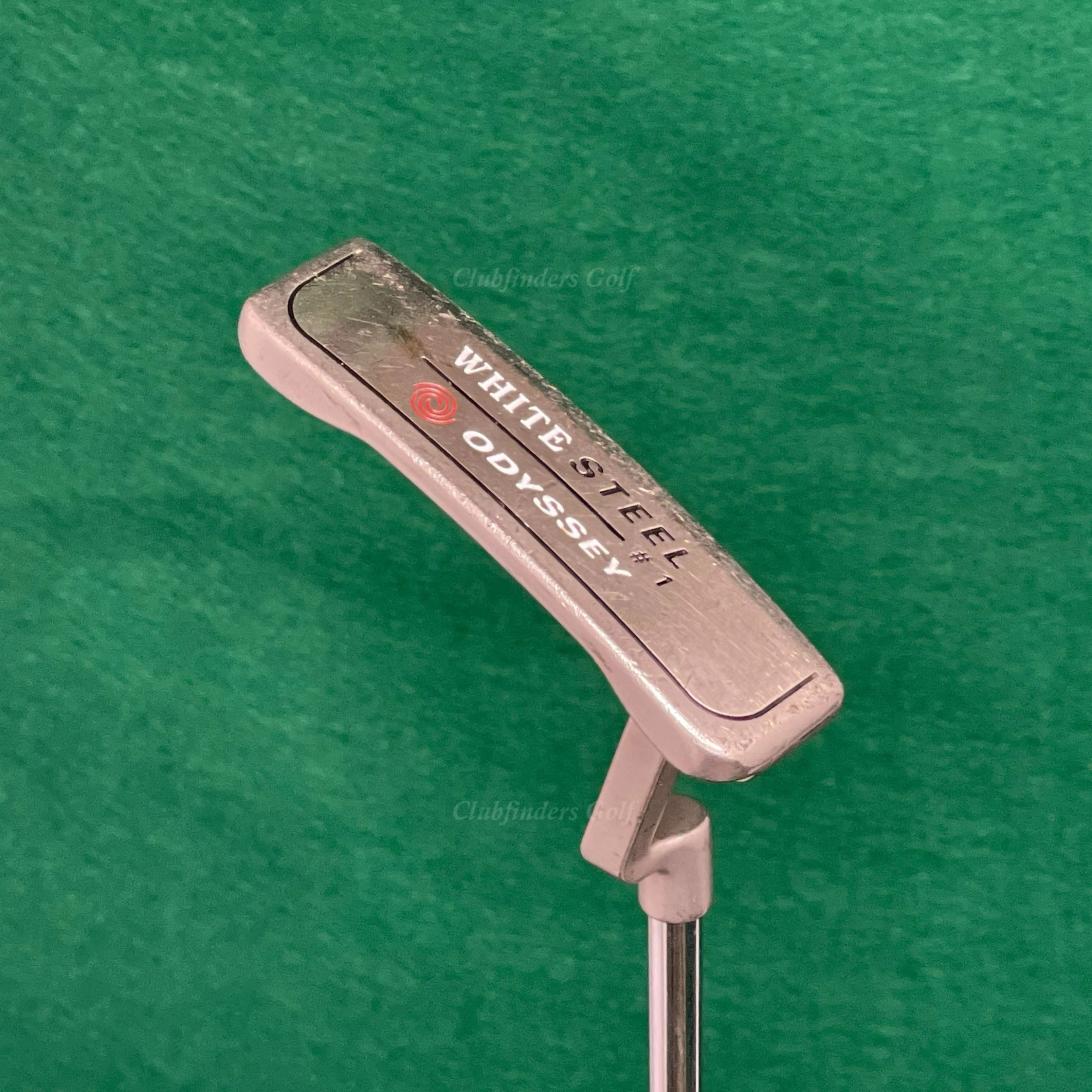 Odyssey White Steel #1 35" L-Neck Blade Putter Golf Club 1 Odyssey White Steel #1 35" L-Neck Blade Putter Golf Club