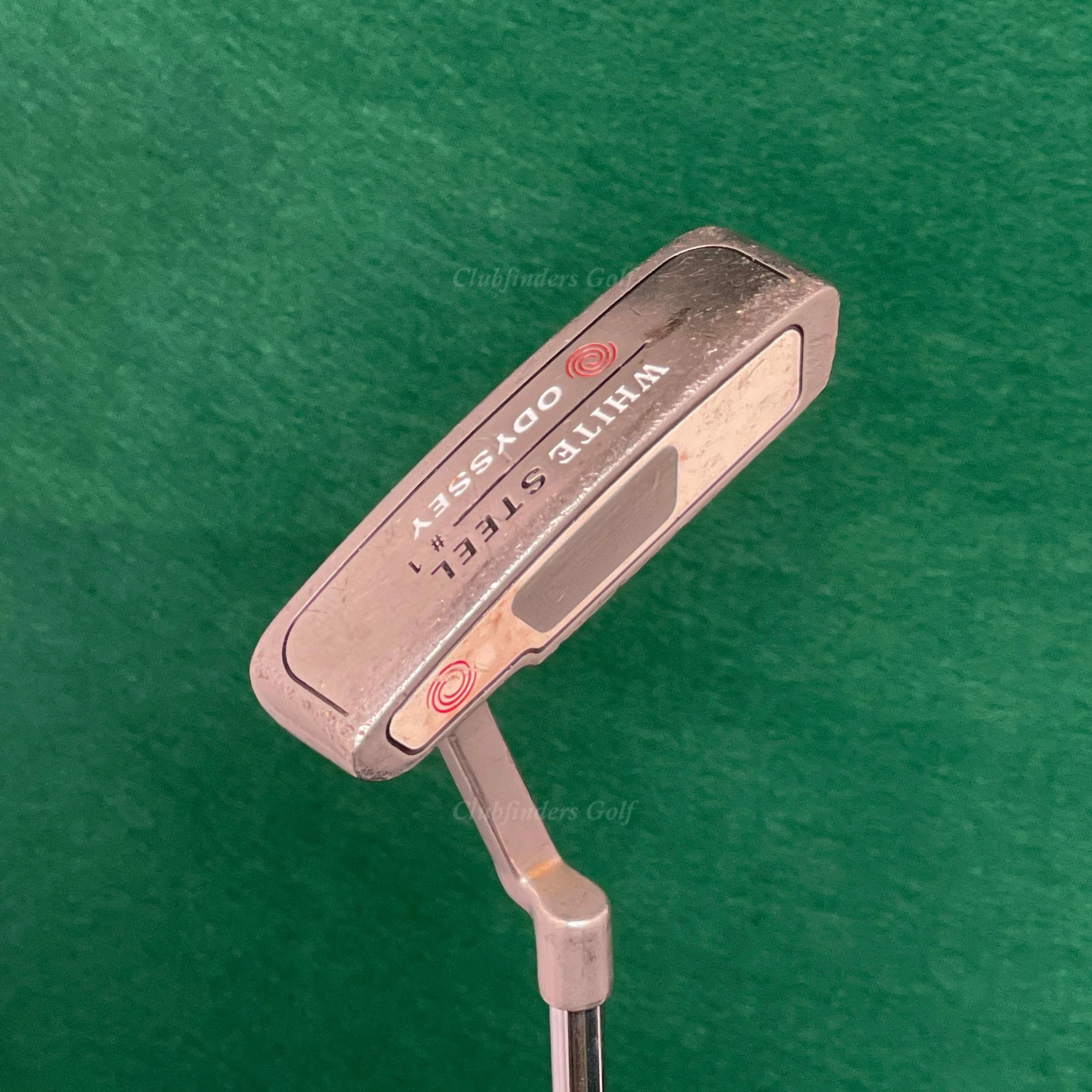 Odyssey White Steel #1 35" L-Neck Blade Putter Golf Club 2 Odyssey White Steel #1 35" L-Neck Blade Putter Golf Club - Image 2