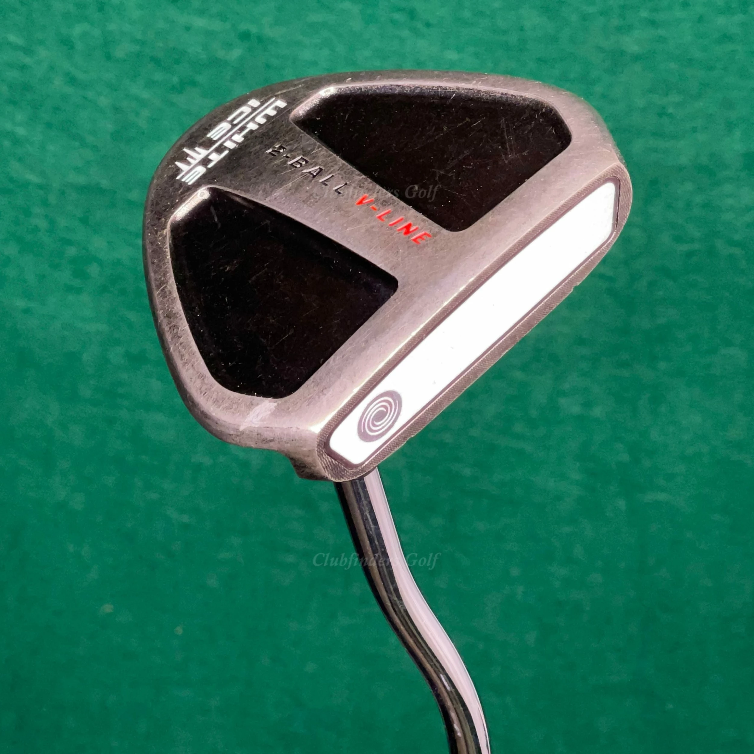 Odyssey White Ice 2-Ball V-Line 34" Double Bend Putter Golf Club 2 Odyssey White Ice 2-Ball V-Line 34" Double Bend Putter Golf Club - Image 2