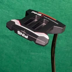 Ping 2021 Hardwood Black Dot 35" Putter Golf Club W/ Super Stroke & HC